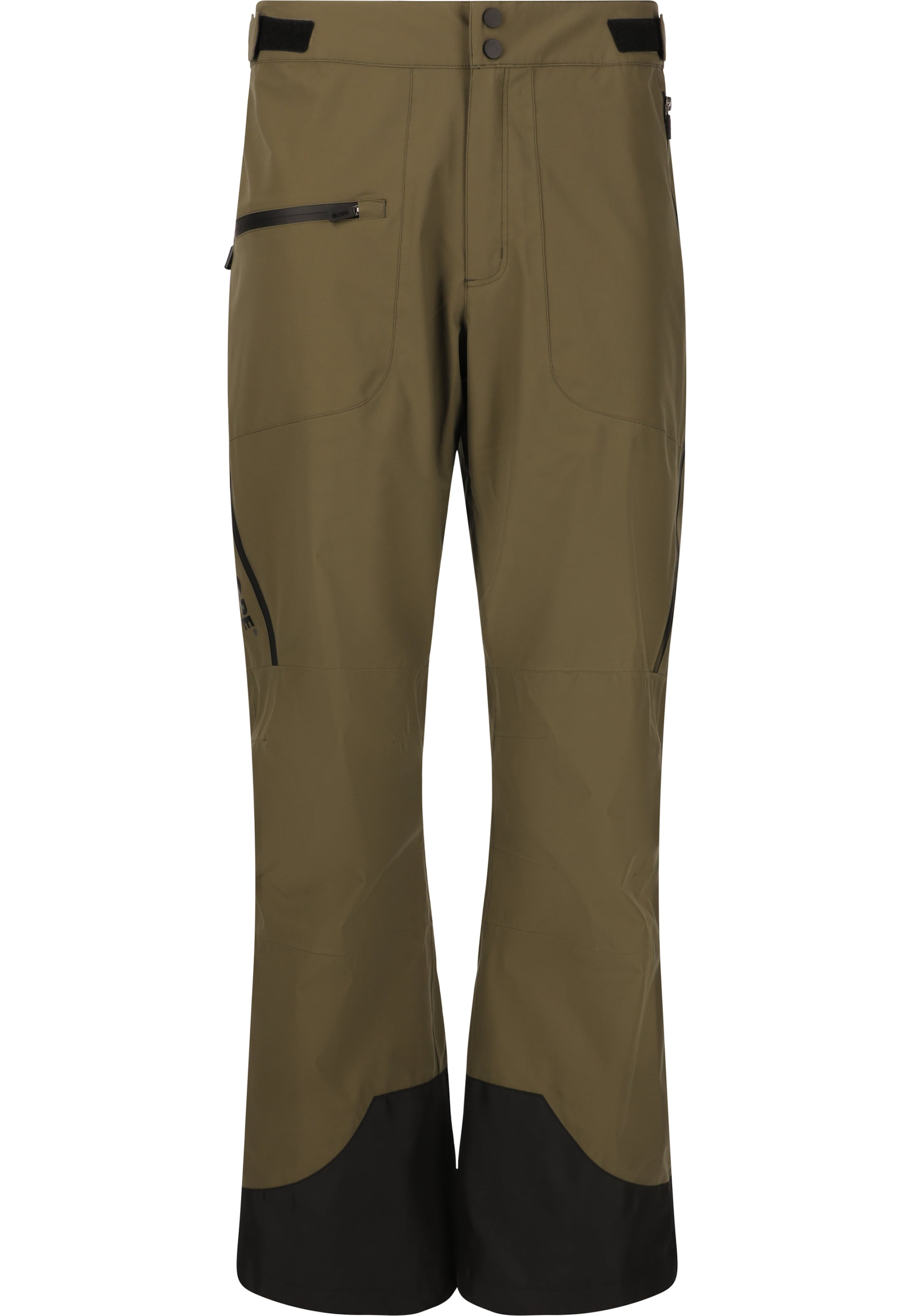 SLOPE Workout Pants 'Zuki' in Brown: front