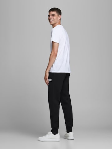 JACK & JONES Tapered Παντελόνι 'Gordon' σε μαύρο