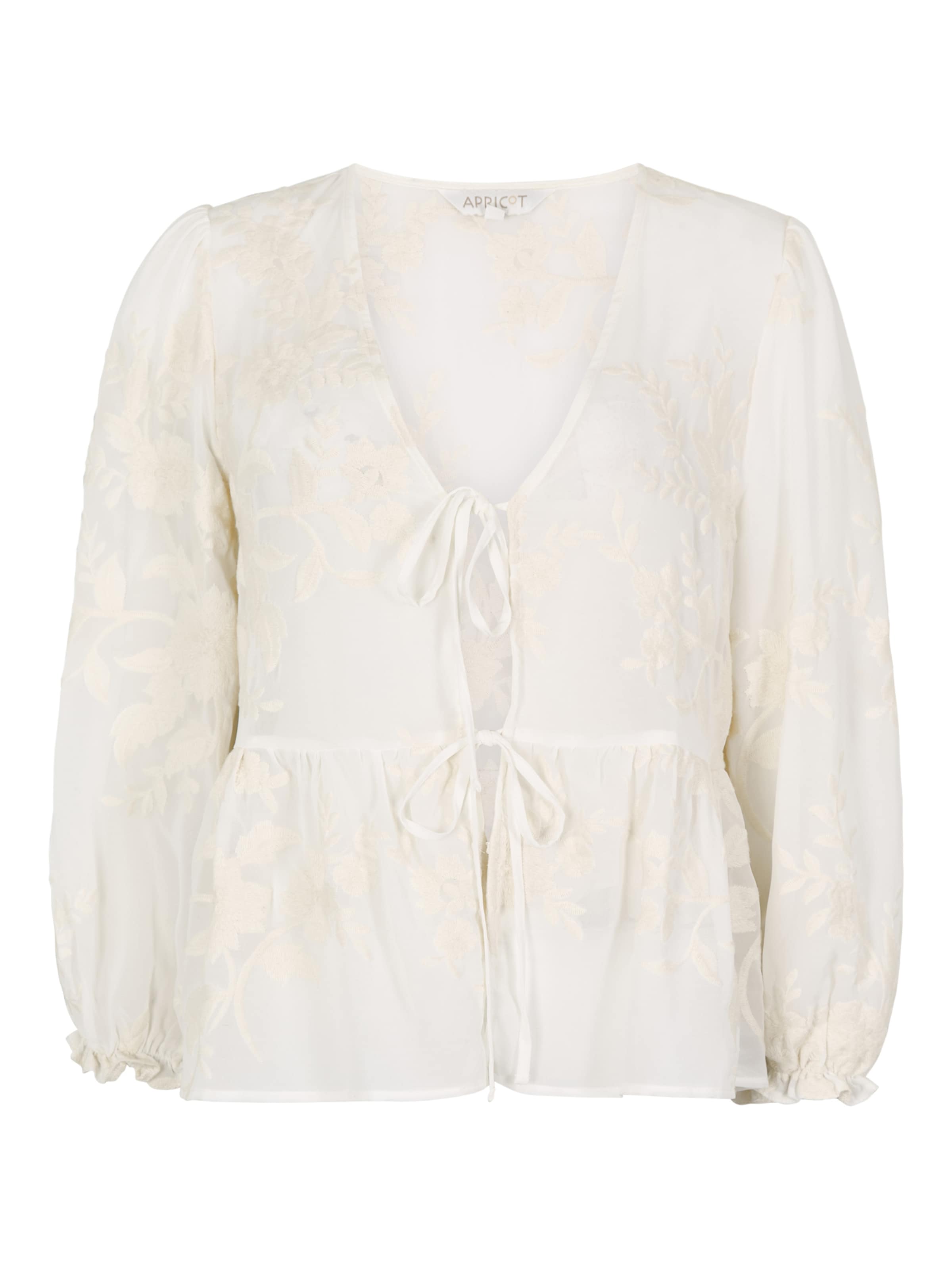 Chemisier Apricot en beige : devant