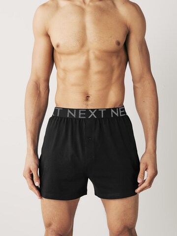 Next Boxershorts in Schwarz: Vorderseite