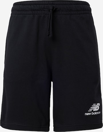new balance Pants in Black: front