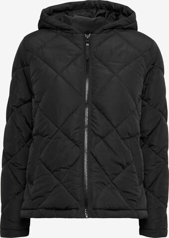 Oxmo Between-Season Jacket 'Stacie' in Black: front