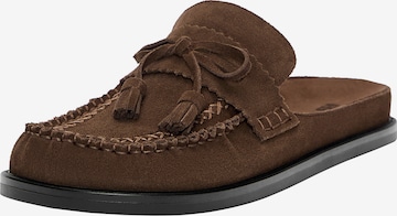 Pull&BearNatikače s potpeticom - smeđa boja: prednji dio