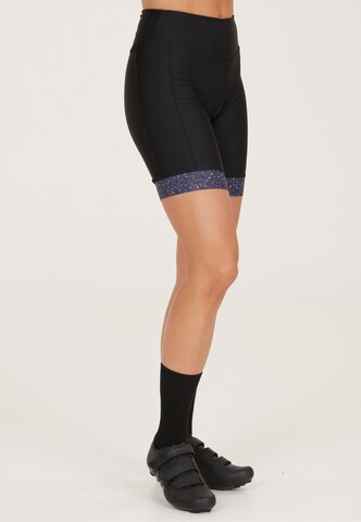 ENDURANCE Skinny Workout Pants 'Mangrove' in Black: front