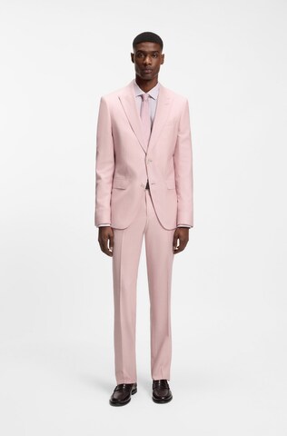 BOSS Slim fit Pants 'H-Genius' in Pink: front