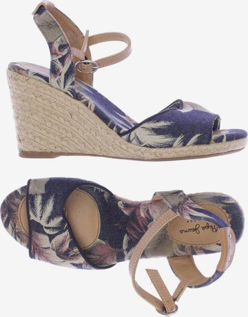 Pepe Jeans Sandals & High-Heeled Sandals in 37 in Blue: front