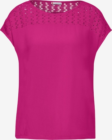STREET ONE Тениска в розово: отпред