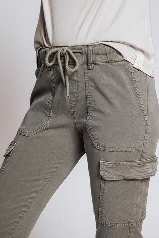 Zhrill Slim fit Cargo Pants in Green