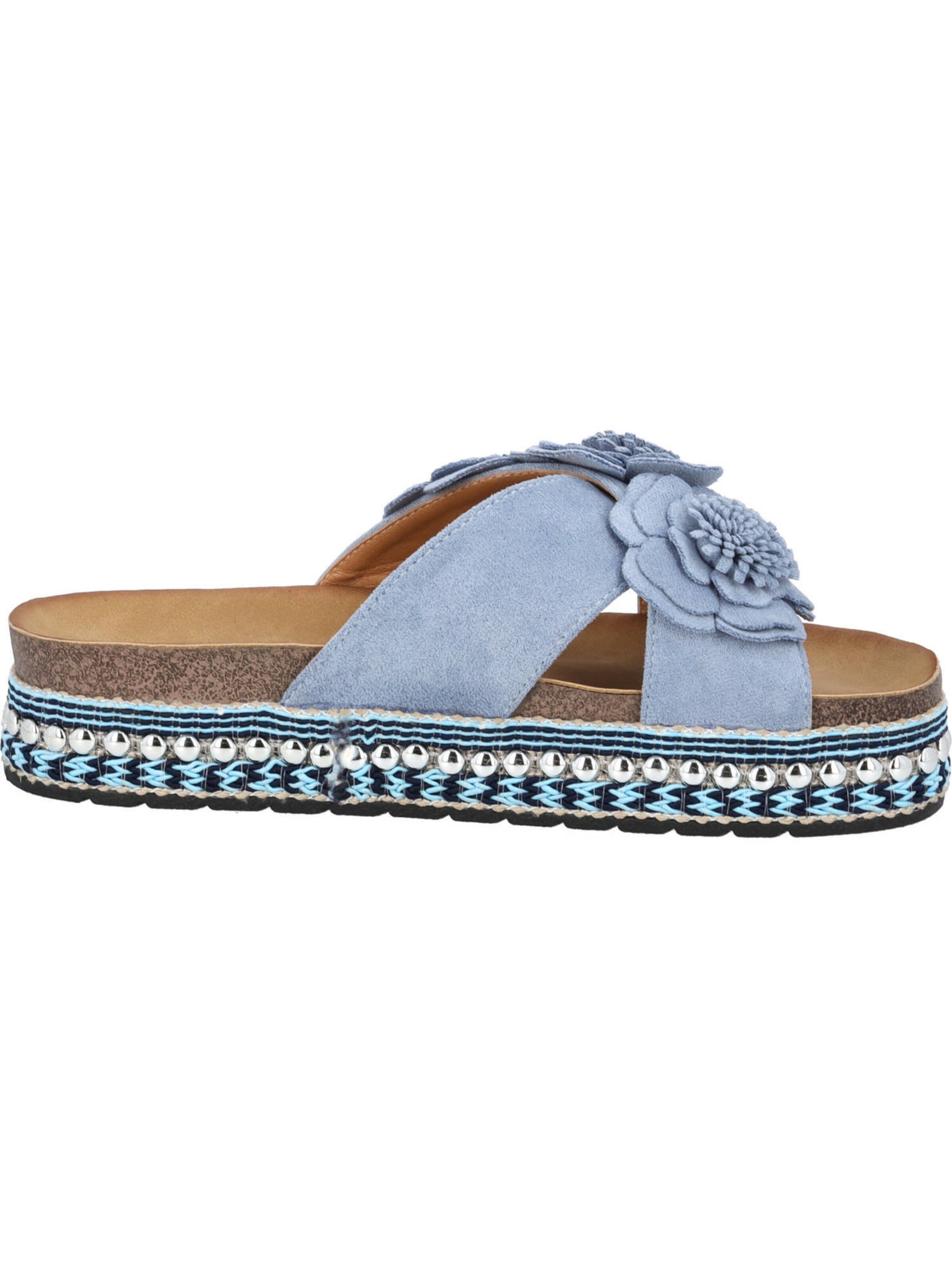 Palado by Sila Sahin Pantolette 'Dozial' in Blau