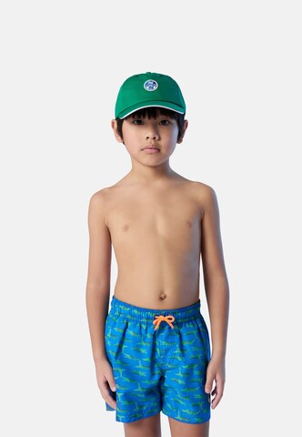 North Sails Athletic Swimwear in Blue: front