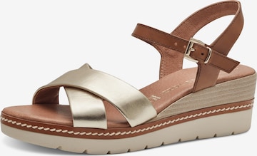 MARCO TOZZI Sandals in Brown: front