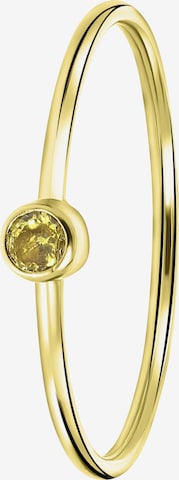 Lucardi Ring 'Klassisch' in Gold: front