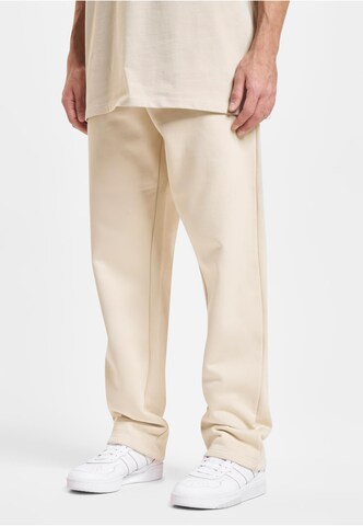 DEF Loose fit Pants in Beige: front