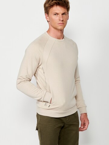 Felpa di KOROSHI in beige