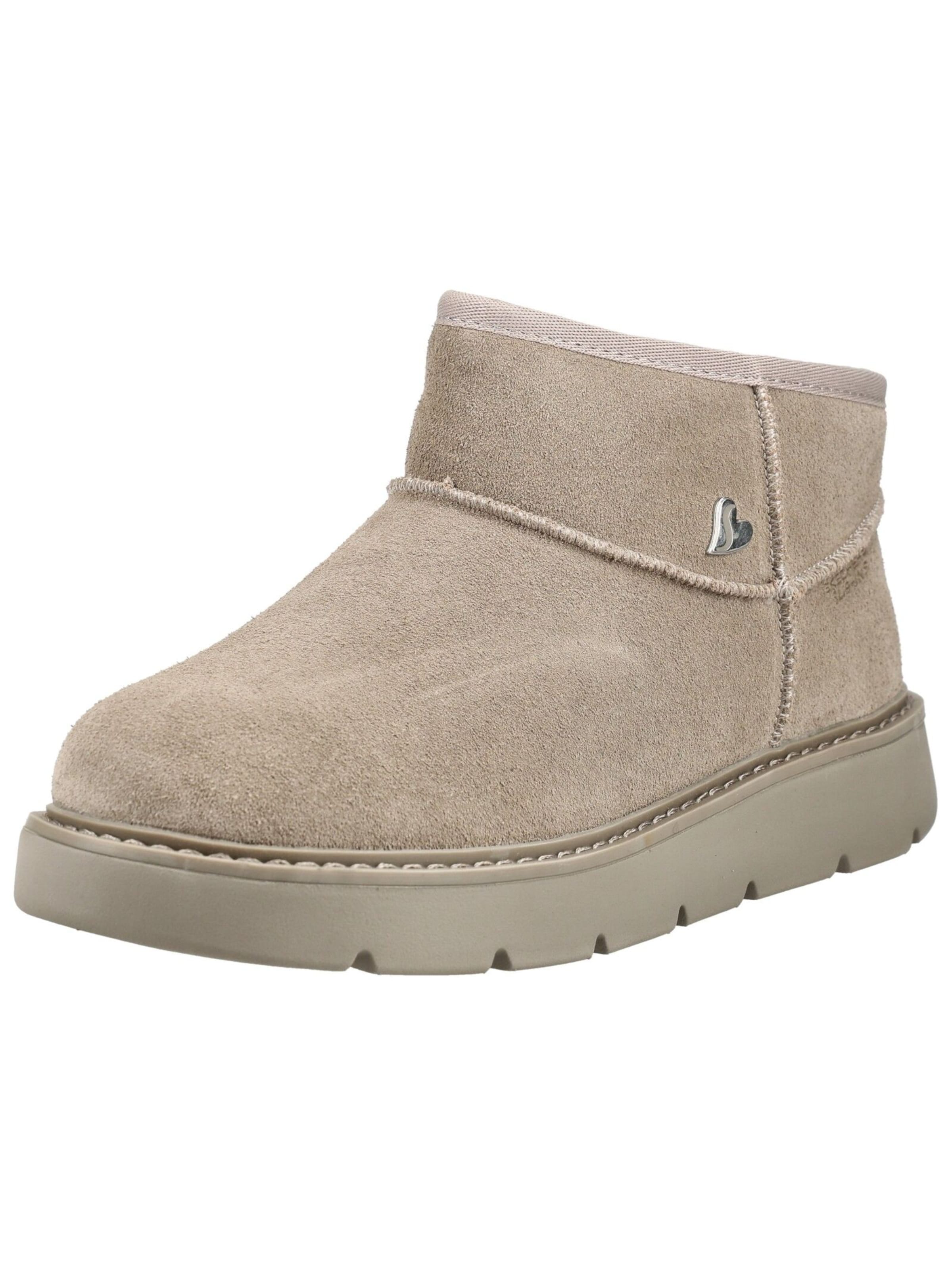 SKECHERS Boots 'Keepsakes Cozy - Cozy Mini' in Grijs: voorkant
