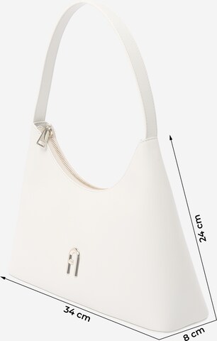 FURLA Schultertasche 'DIAMANTE' in Beige