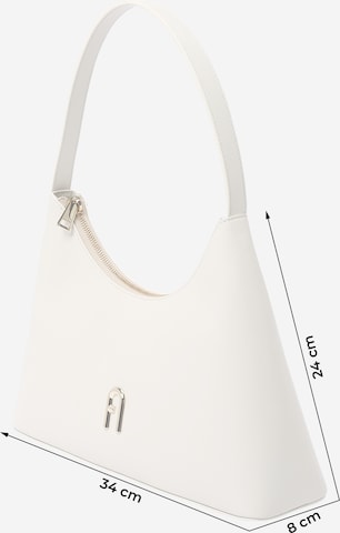 FURLA Schoudertas 'DIAMANTE' in Beige