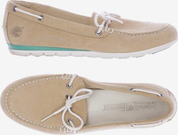 TIMBERLAND Flats & Loafers in 37 in Beige: front