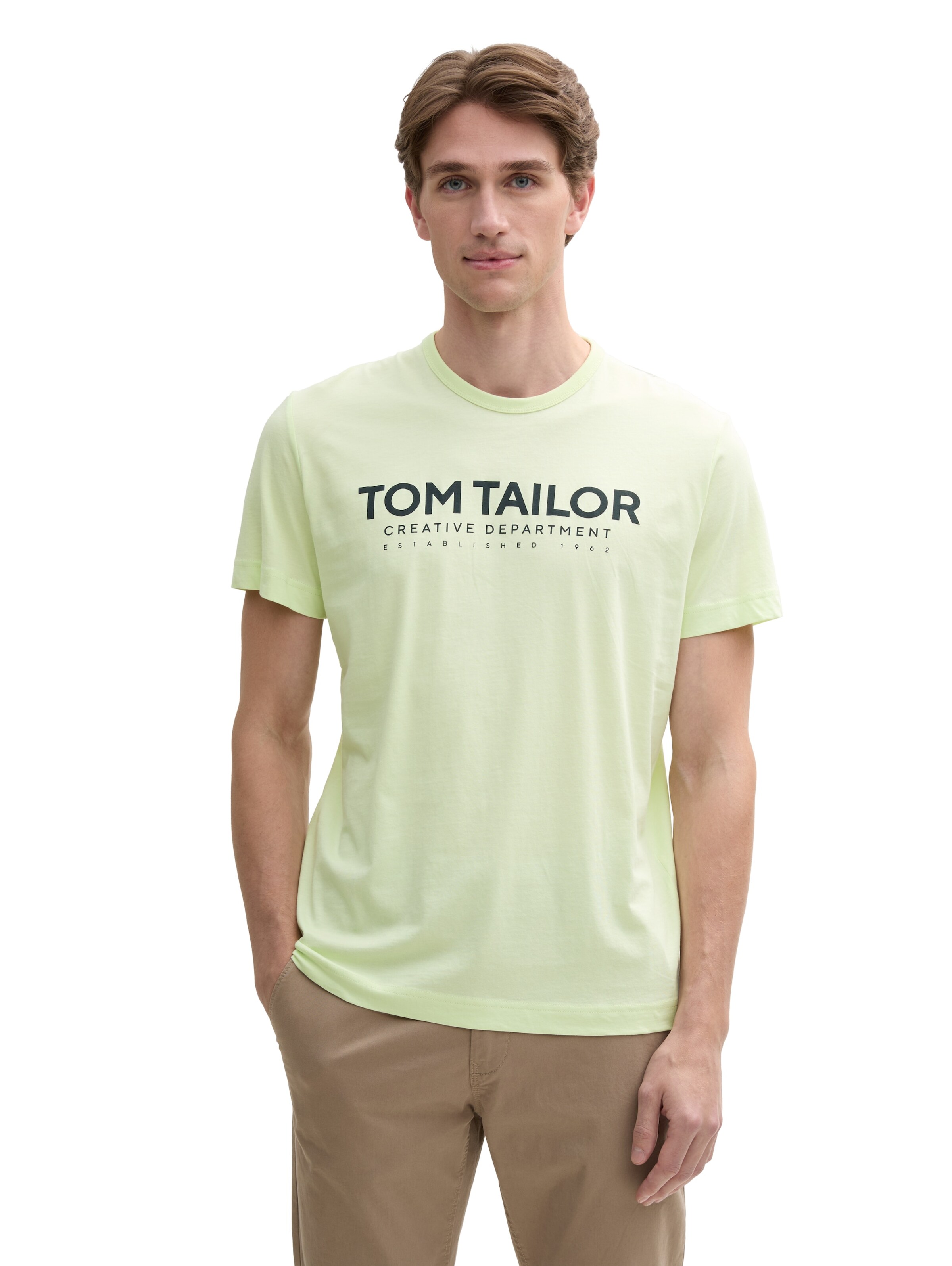TOM TAILOR Shirt in Grün: Vorderseite