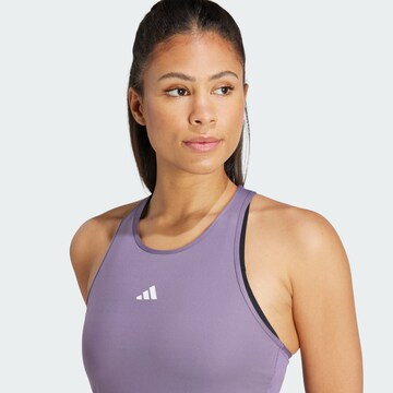 ADIDAS PERFORMANCE Top sportowy 'Techfit' w kolorze fioletowy