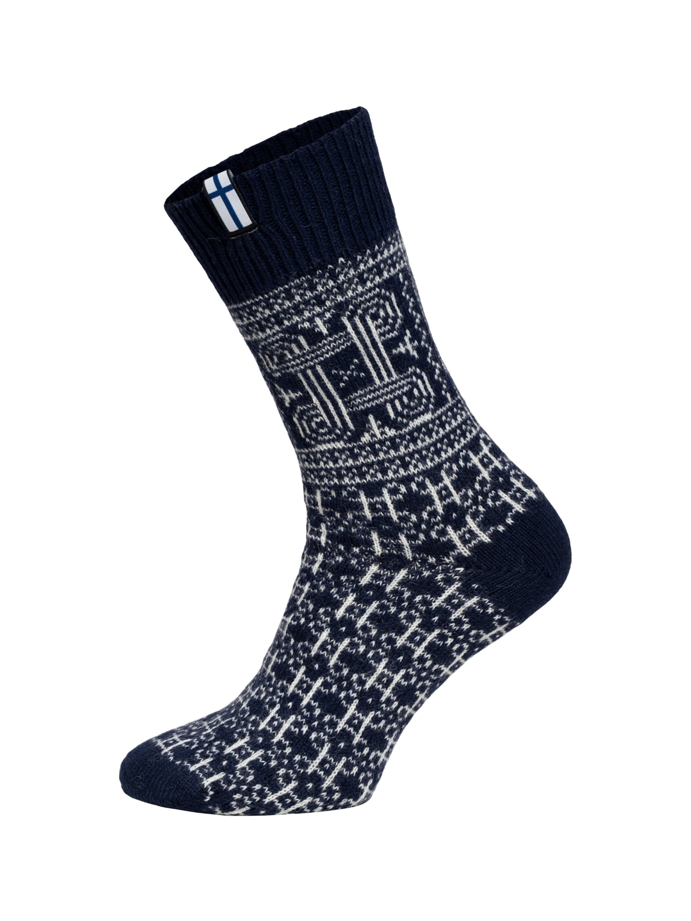 HomeOfSocks Socks 'HOS603' in Blue: front