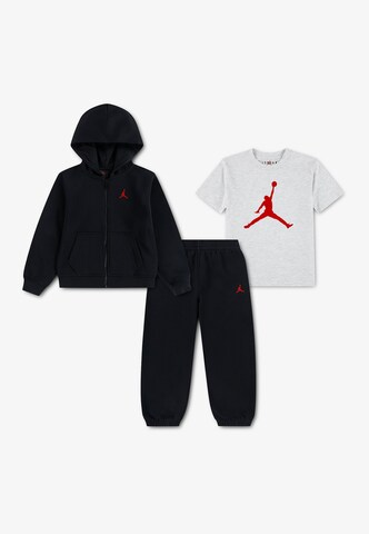 Jordan Set 'BROOKLYN' in Zwart: voorkant