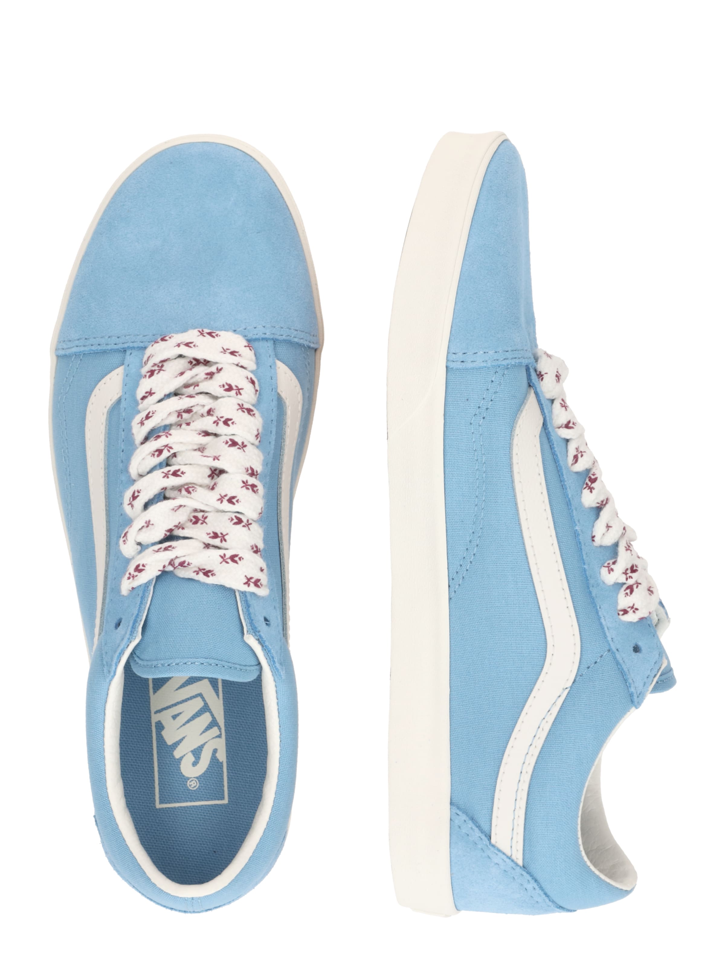 Sneaker low 'Old Skool' de la VANS pe albastru: lateral