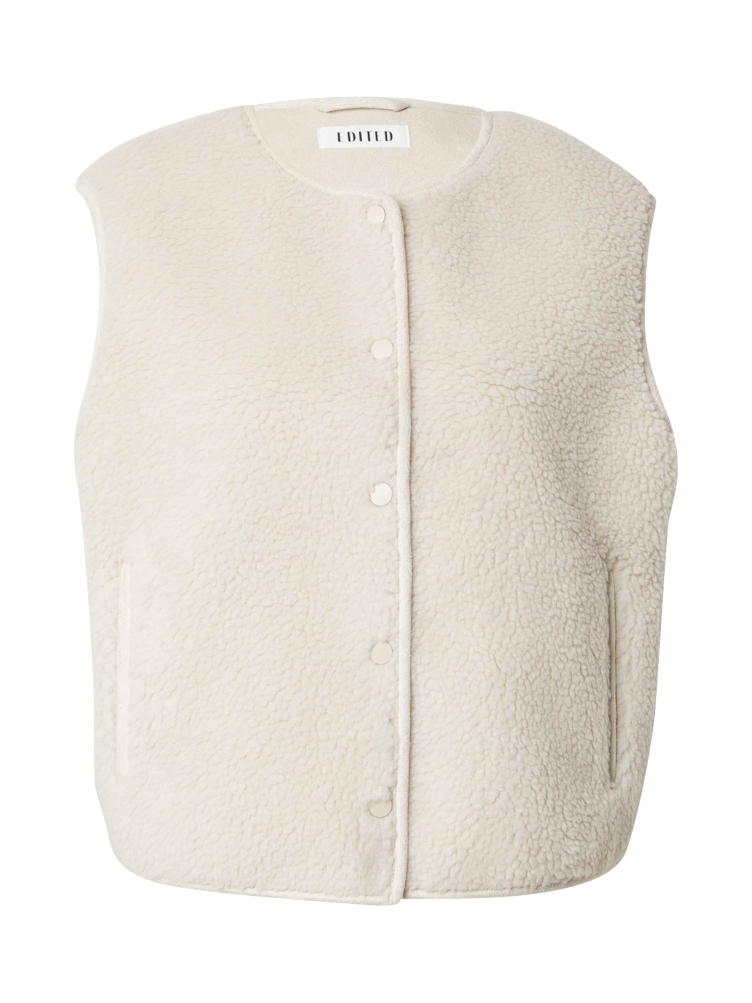 EDITED Weste 'Harlow' in Weiß: Vorderseite