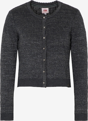 Cardigan bavarois SPIETH & WENSKY en gris : devant