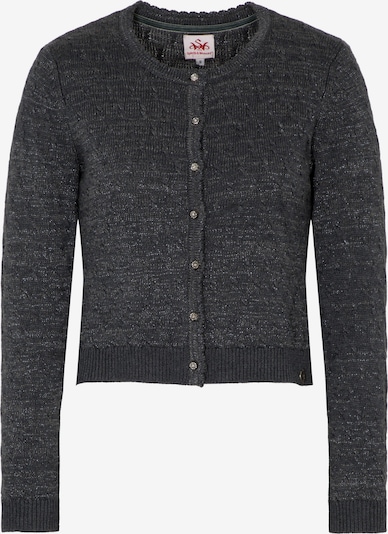 SPIETH & WENSKY Knitted costume cardigan in 40 in Dark grey, Item view