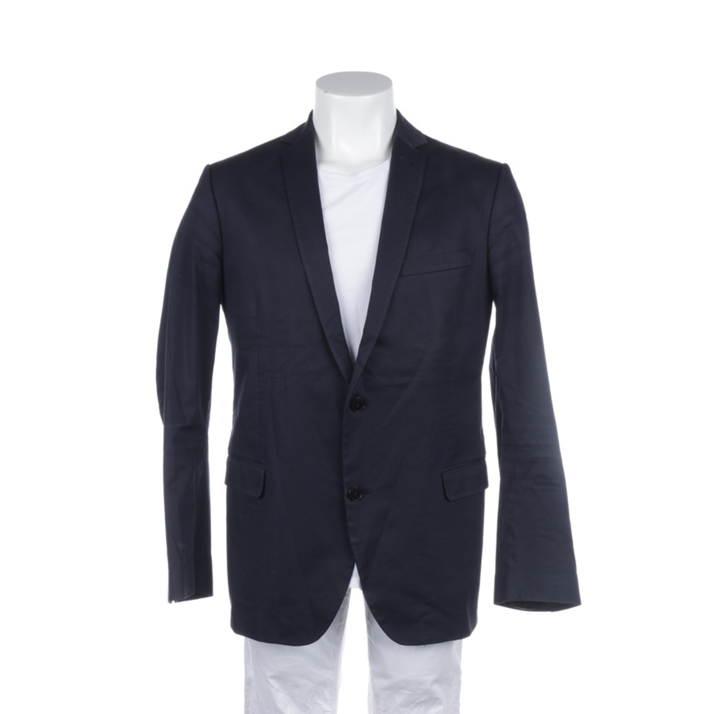 DRYKORN Suit Jacket in M-L in Blue: front
