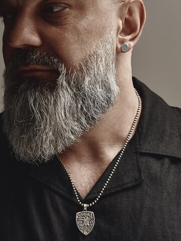 REYTEL Earring 'TRIQUETRA. RUNES' in Silver