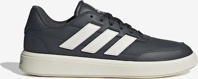 Sportbačiai be auliuko 'COURTBLOCK' iš ADIDAS SPORTSWEAR, spalva – juoda / balta, Prekių apžvalga