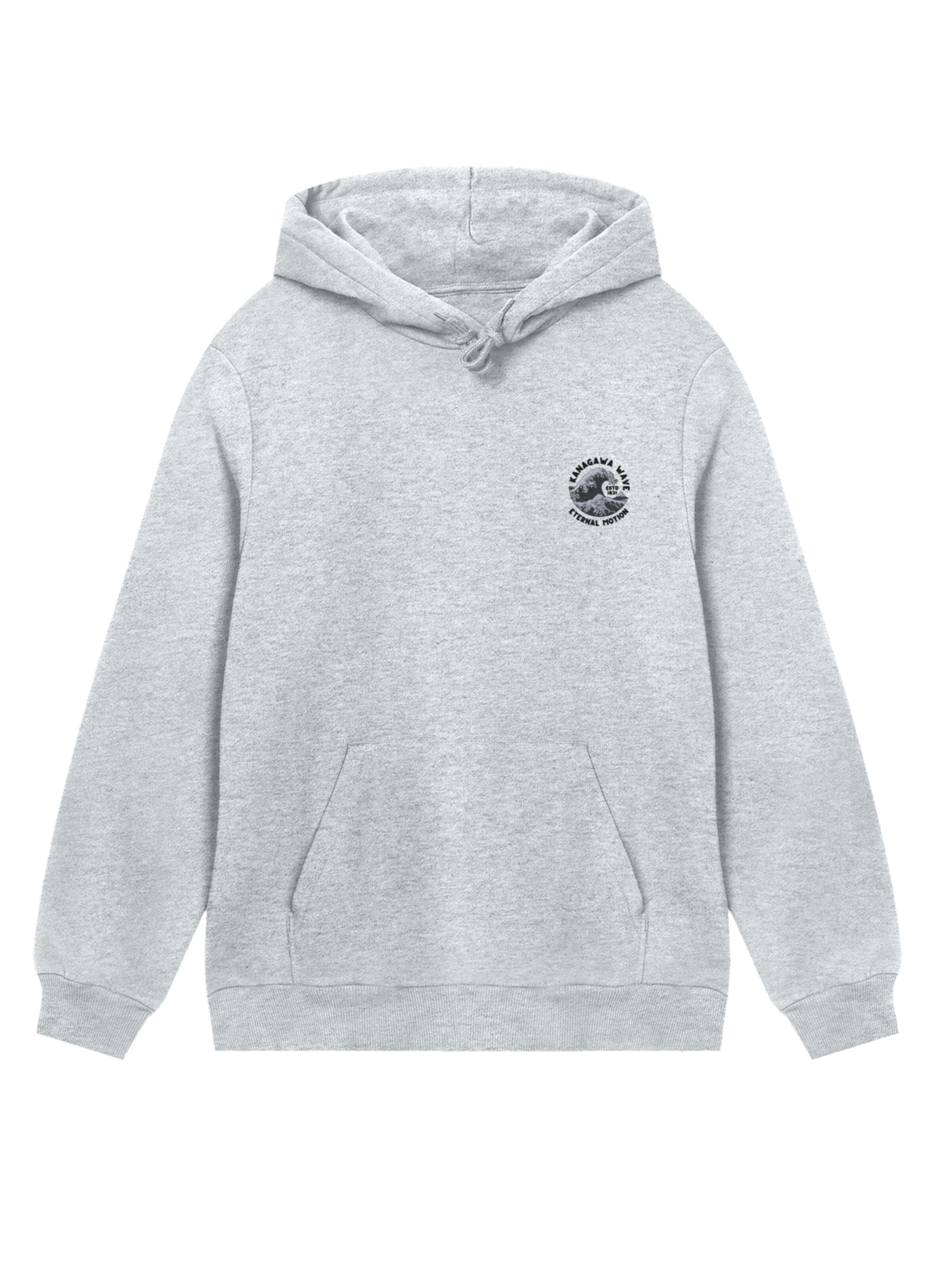 Sweat-shirt F4NT4STIC en gris : devant