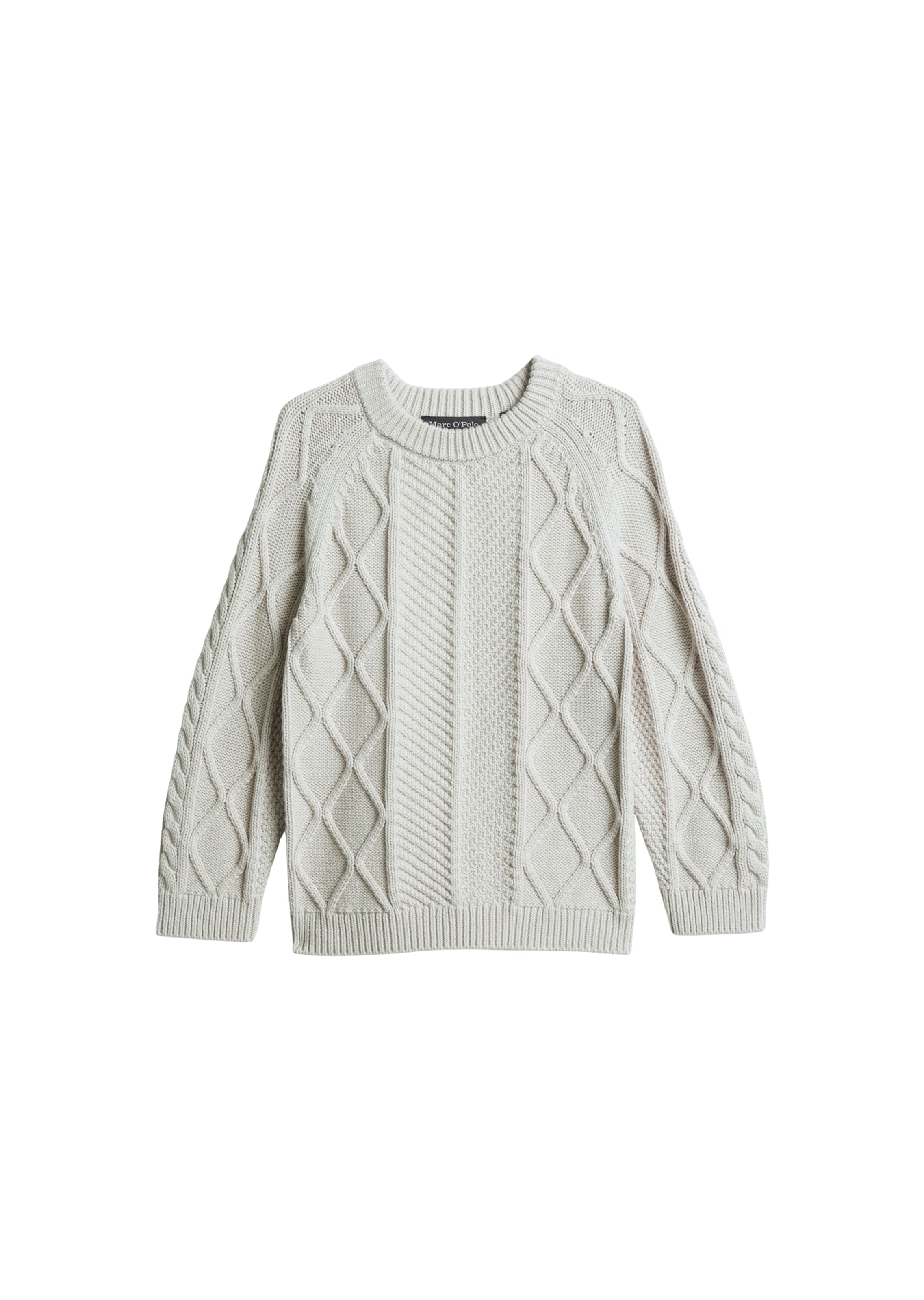 Pull-over Marc O'Polo en beige : devant