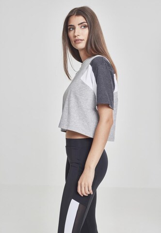 T-shirt Urban Classics en gris : devant