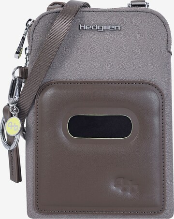 Hedgren Smartphone Case in Brown: front