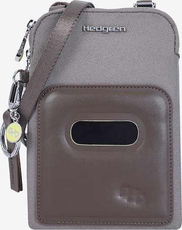 Hedgren Smartphone Case in Brown: front
