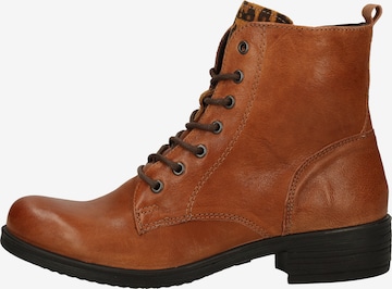 IGI&CO Lace-Up Ankle Boots in Brown