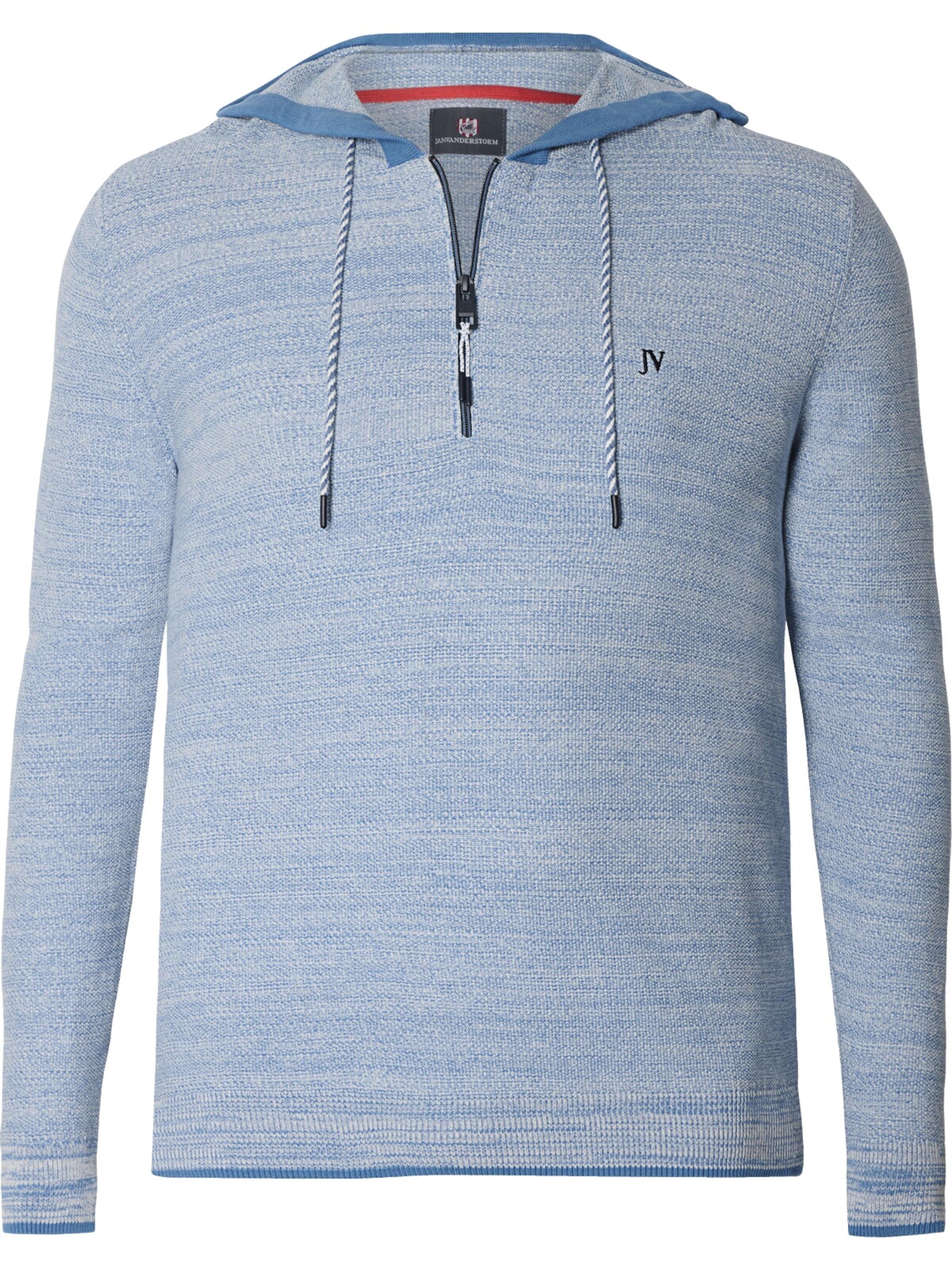 Jan Vanderstorm Pullover 'Torgils' in Blau: Vorderseite