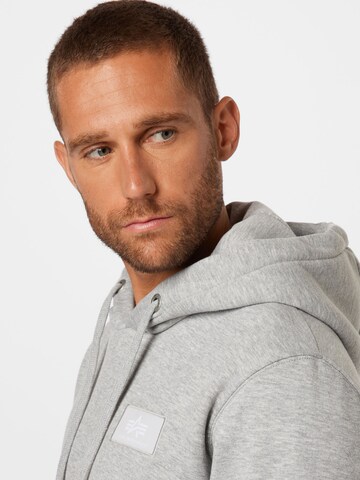 Sweat-shirt ALPHA INDUSTRIES en gris