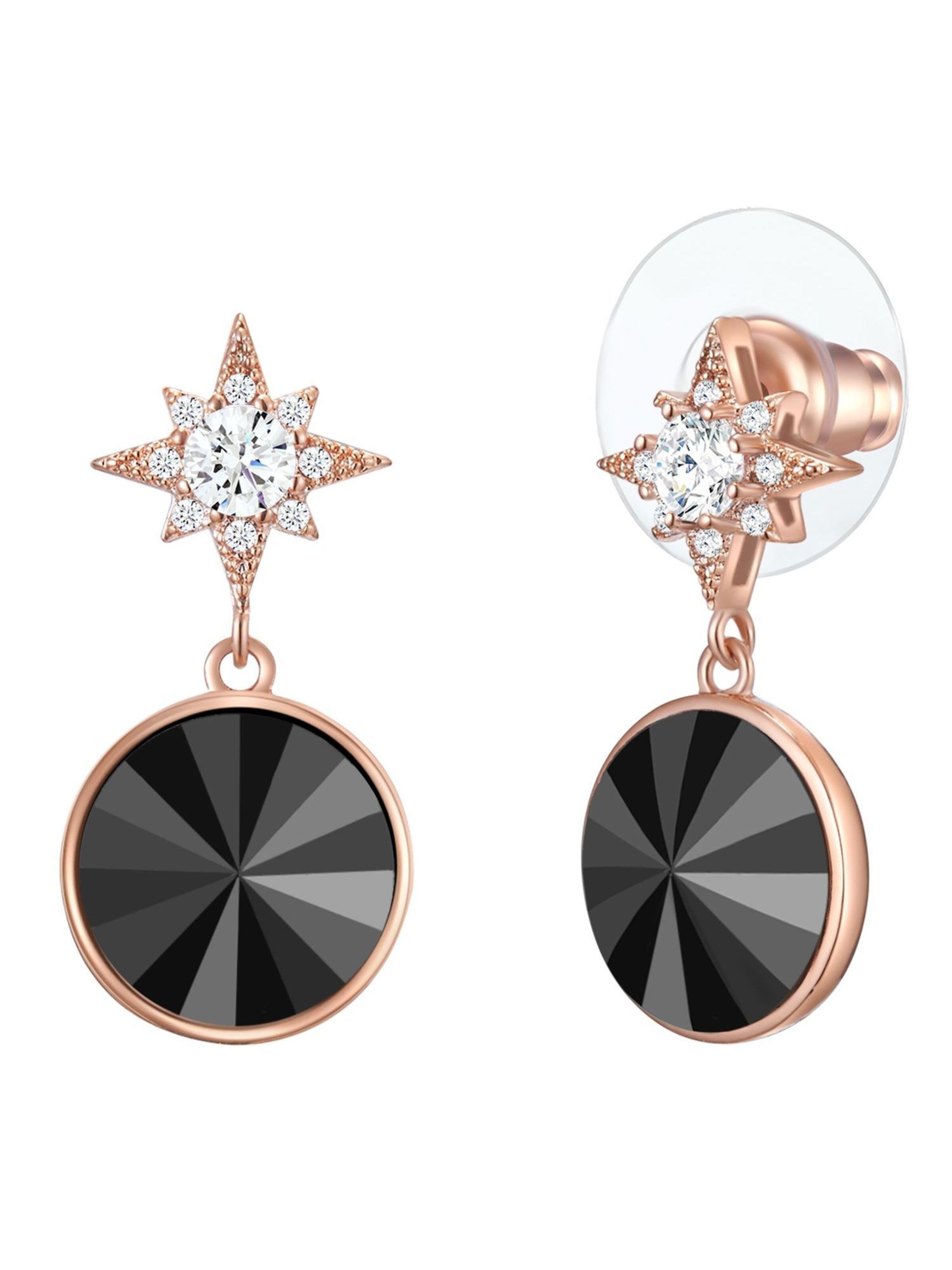 Lulu & Jane Oorbellen in Goud: voorkant