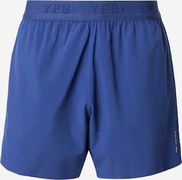 mėlyna Abercrombie & Fitch Standartinis Sportinės kelnės 'BELLWE': priekis