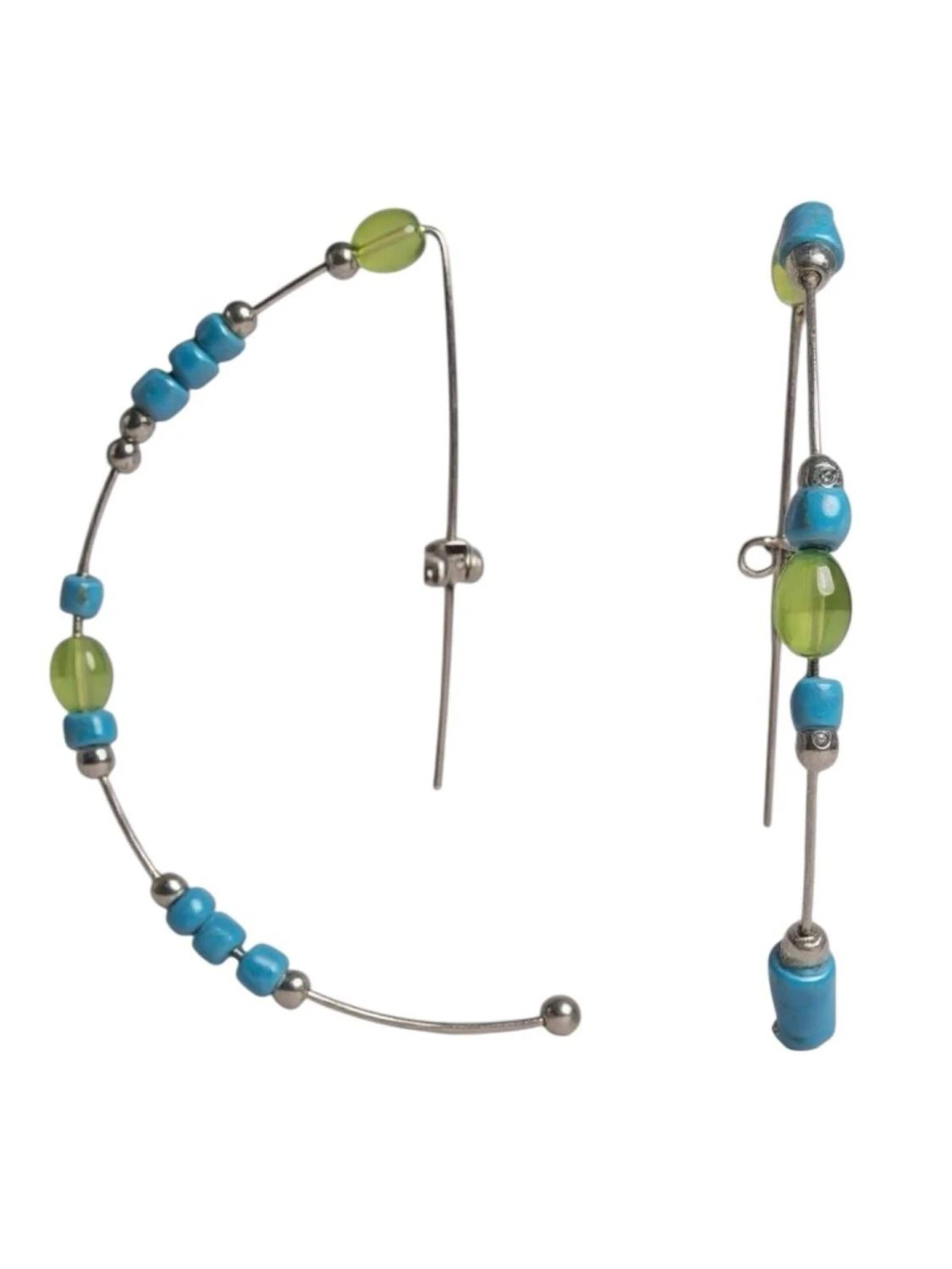 Orecchini di Plata Única in argento: frontale
