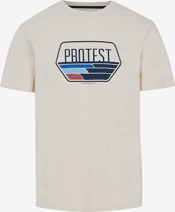 PROTEST Shirt 'PRTSTAN' in Wit: voorkant
