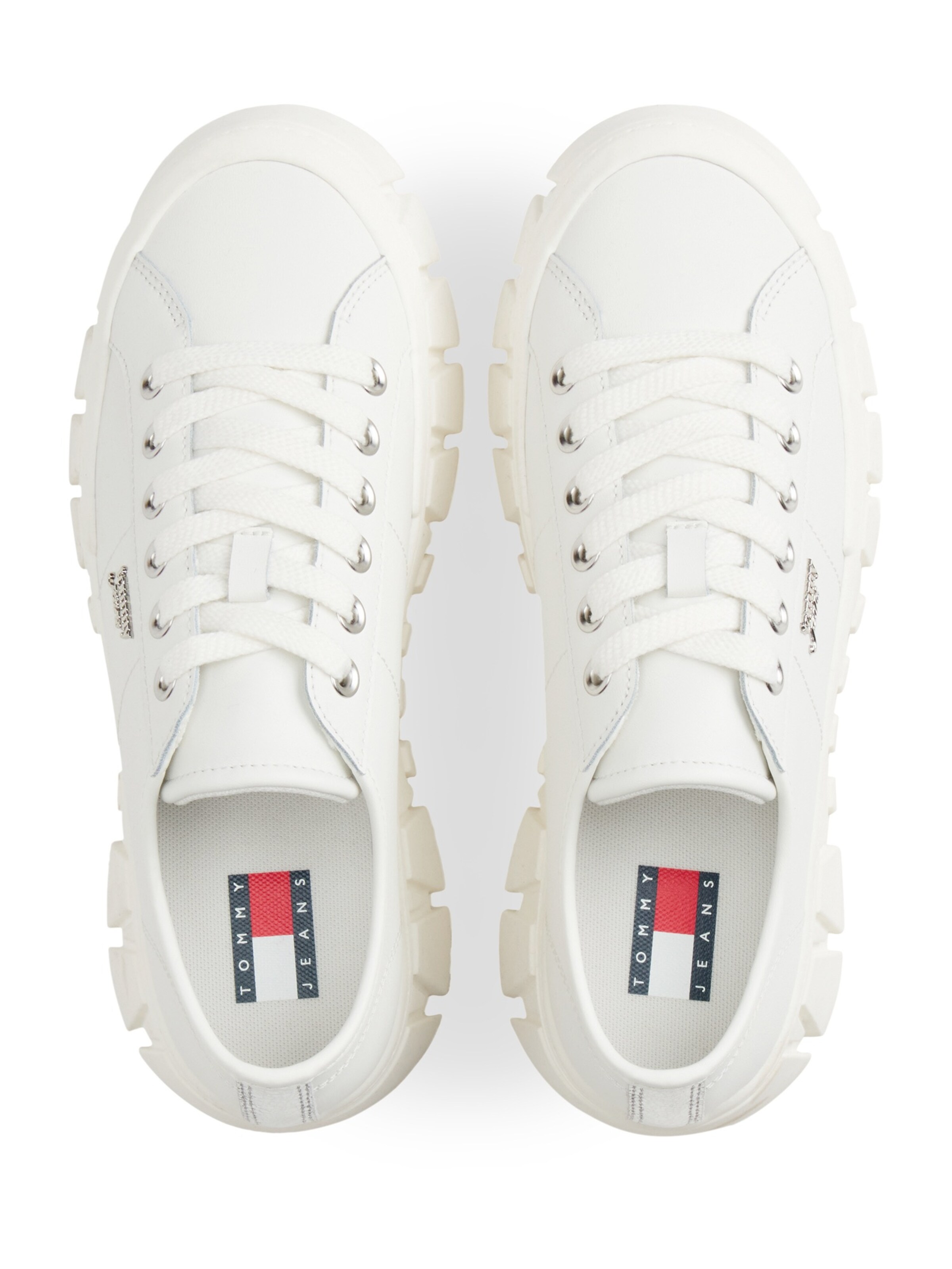 Tommy Jeans Låg sneaker i vit