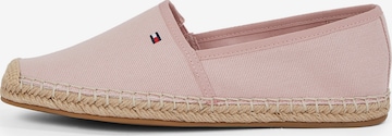 TOMMY HILFIGER - Alpargatas en rosa: frente