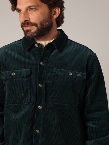 Deeluxe Regular fit Shirt ' ALINO ' in Groen