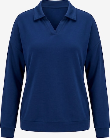 MIAMODA Sweatshirt in Blau: Vorderseite