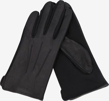 KESSLER Full Finger Gloves 'MIA' in Black